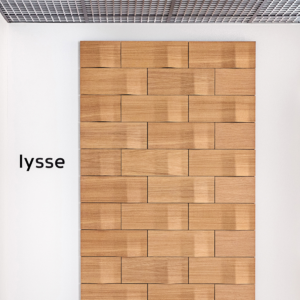 Panel LYSSE, kompozycja dębowa; Bester Studio