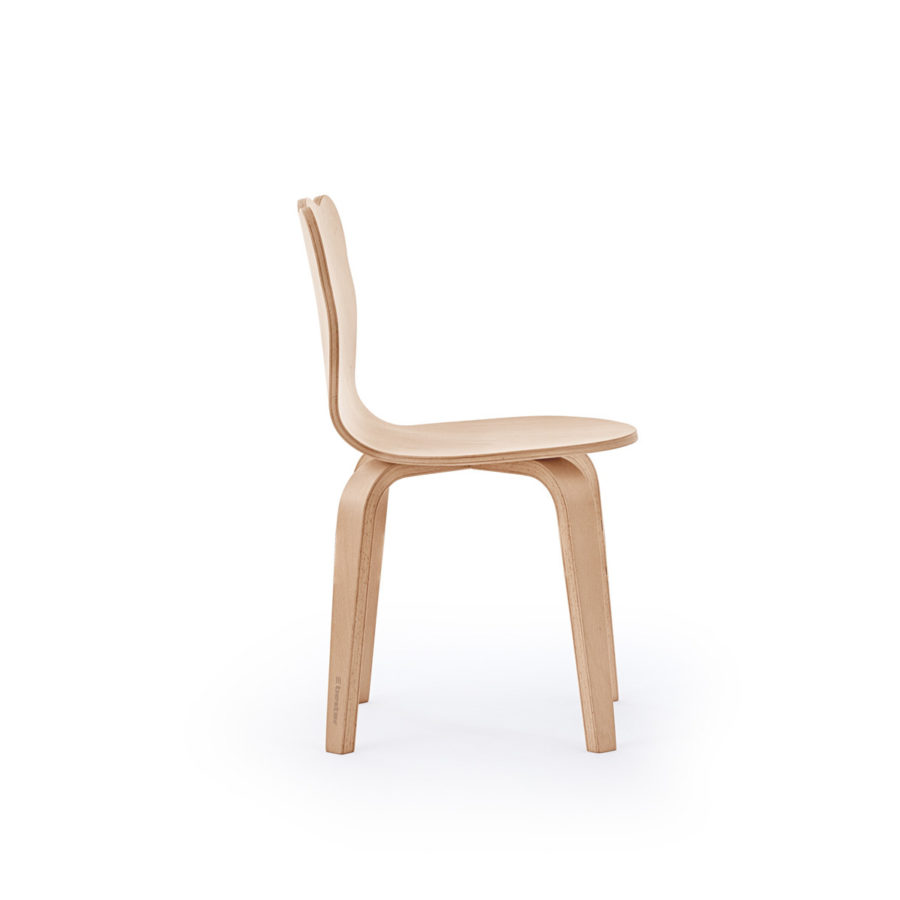 Krzesełko dziecięce DYR (MIŚ); drewniane mebelki dziecięce; Bester Studio